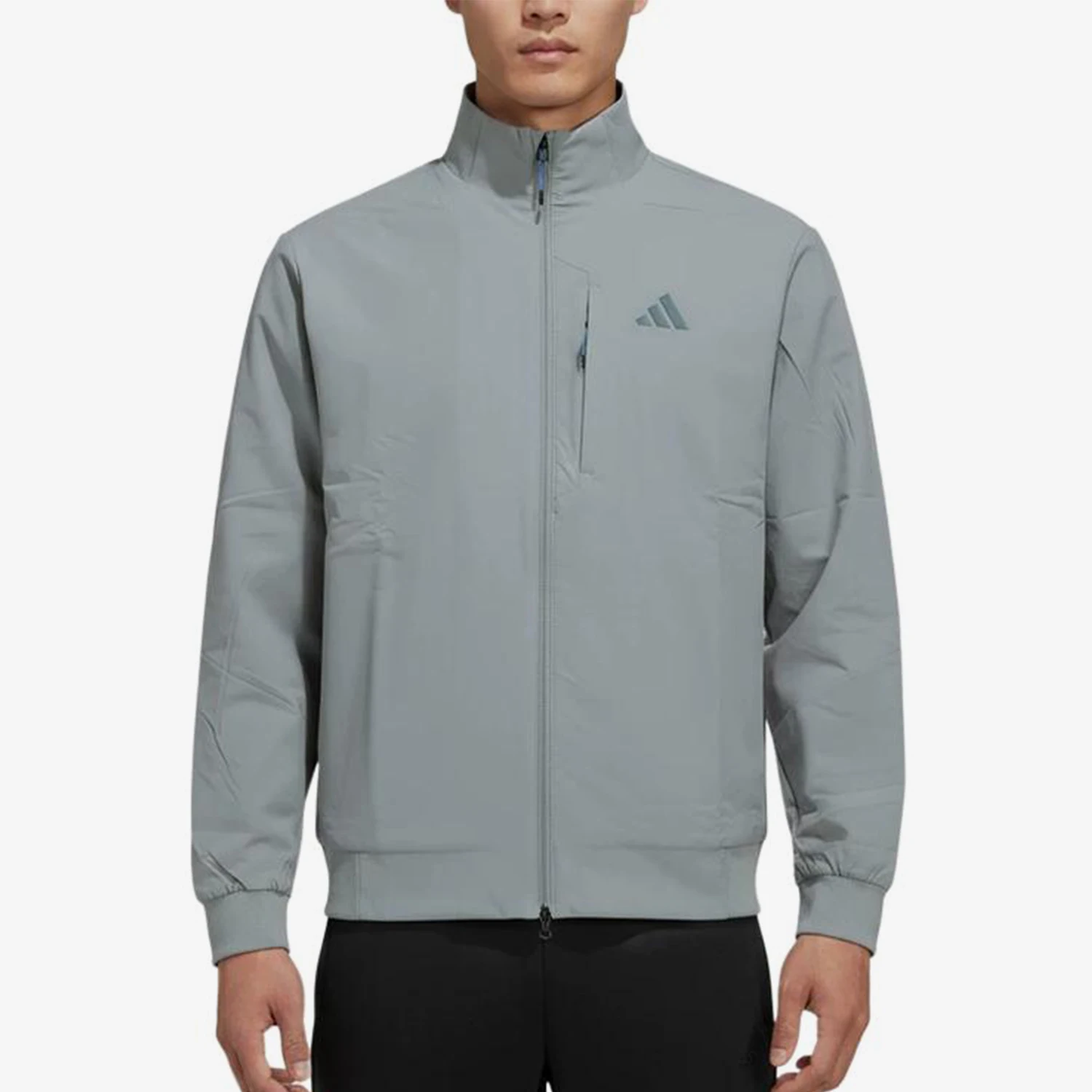Adidas genuine WindTH new men's gray training jacket KR2509