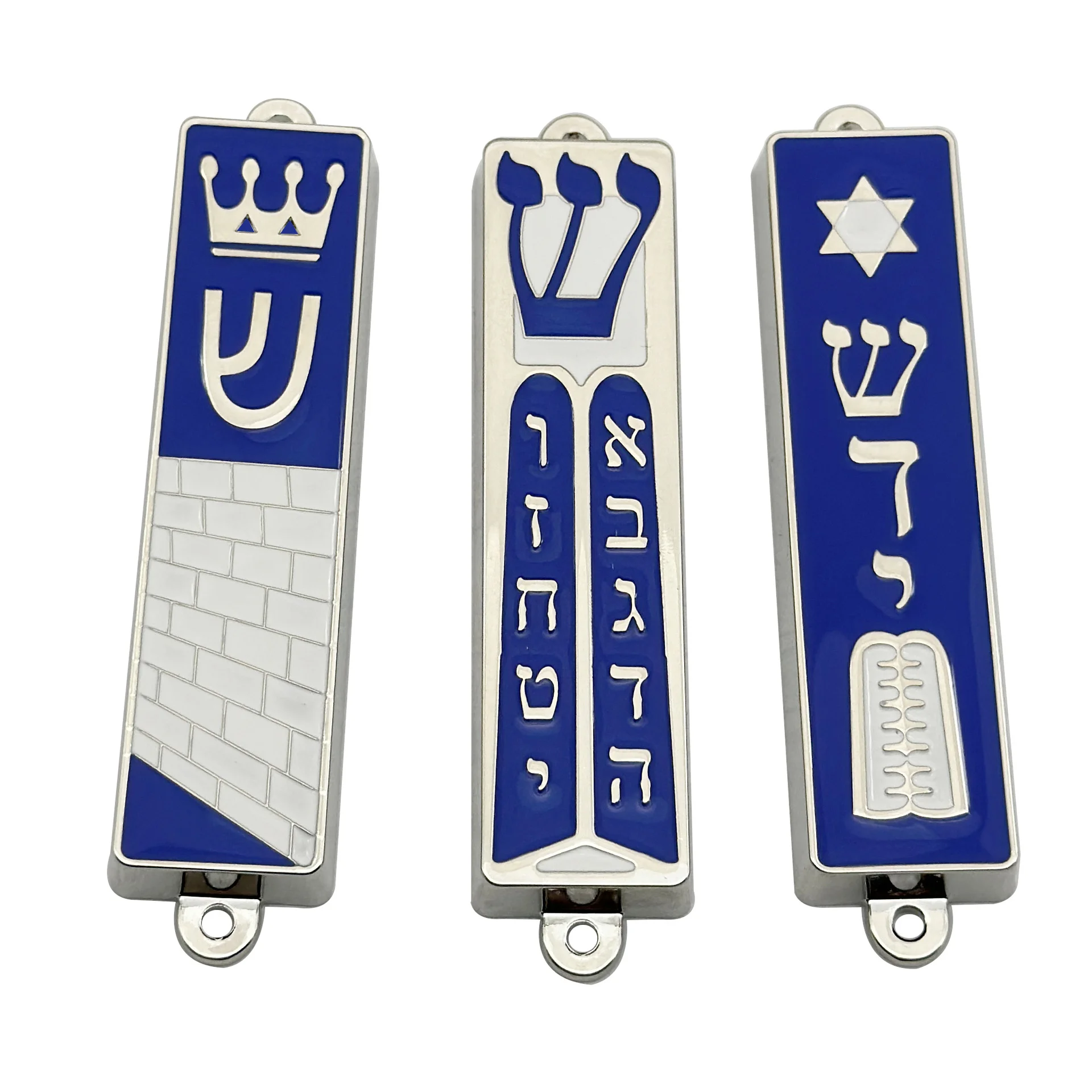 Alloy Mezuzah Home Decoration Jerusalem Door Decor Hanukkah lintel Gift