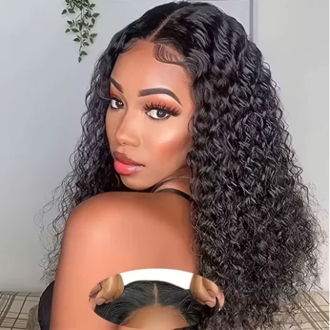 100% Human Hair Short Bob Wigs 13x6 Deep Wave 13x4 Pre Plucked Human Hair Wigs 5x5 Glueless HD Lace Front Wig Ready to Go Lace Frontal Brazilian On Sale
