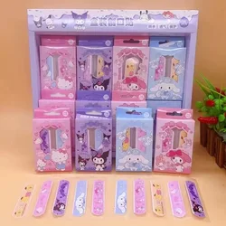 Sanrio Kuromi Adhesive Bandages Cartoon Anime Action Figures Hello Kitty Cinnamoroll Q Figural Cute Medical Products Decoration