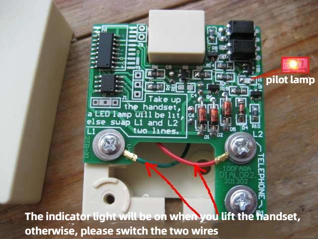 Pulse transfer dual tone multiple frequency DTMF converter normal version The old dial telephone/pulse dual module