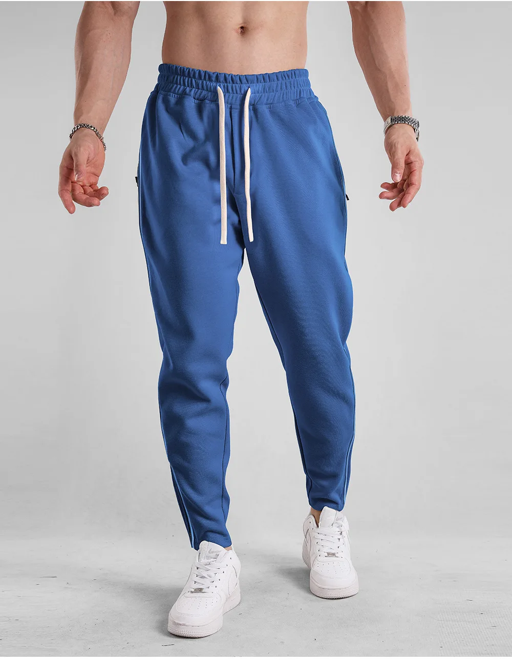 Neue Einfarbig Jogginghose Lässige Workout Hosen Herbst 1/2Pcs Leichte Cargo Hosen Outdoor Gym Fitness Kordelzug Hosen – Detail 11
