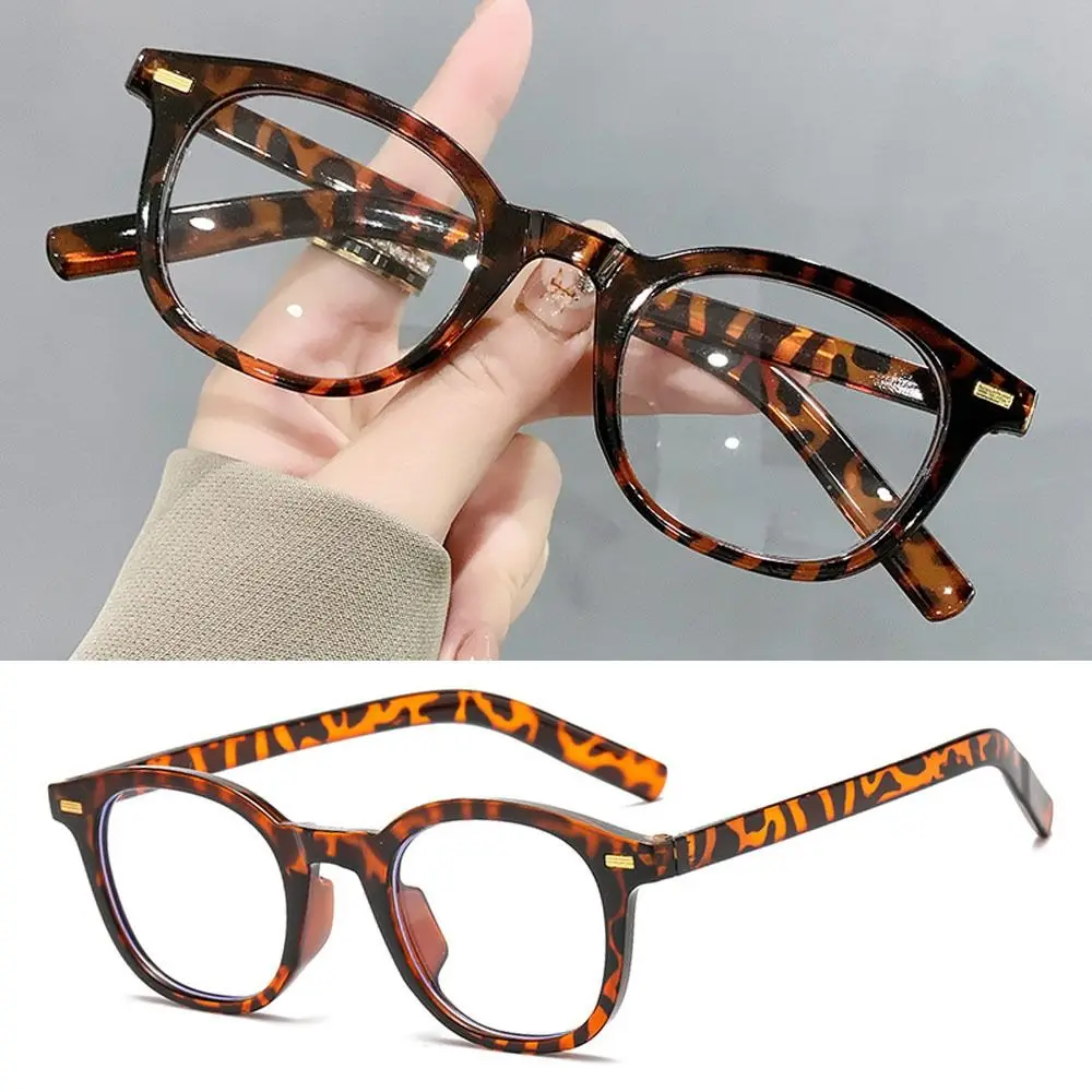 Vintage Blue Ray Blocking Anti-Blue Light Glasses Ultralight Eye Protection Square Eyeglasses PC Frame Eyewear for Men Women
