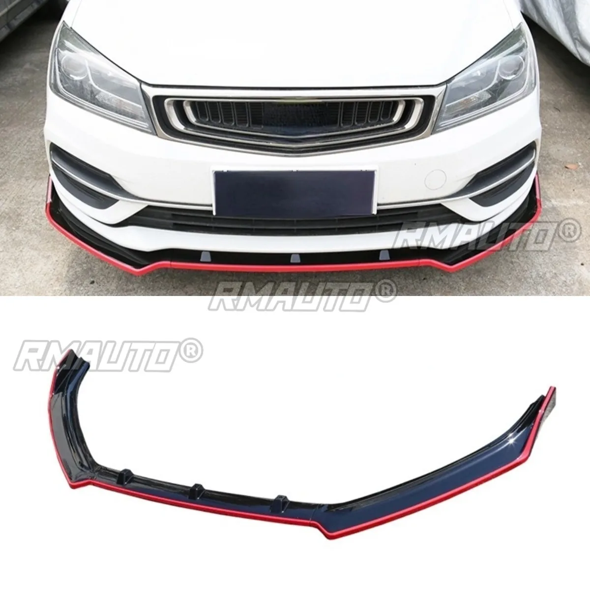 

For Geely Emgrand Front Bumper Lip Front Bumper Splitter Diffuser Body Kit For Geely Emgrand 2018-2022 Car Accessories