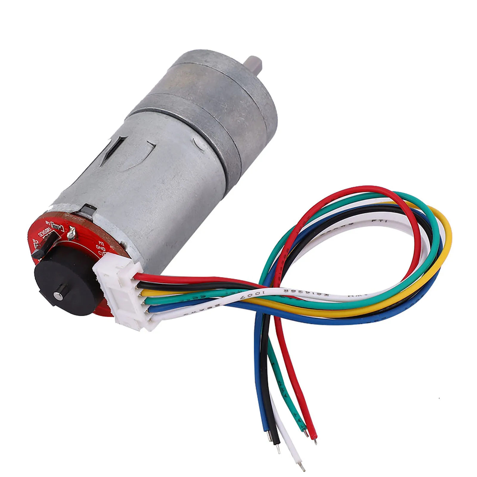 Encoder Gear Motor with Mounting Bracket 65mm Wheel Kit for Smart Car Robot DC12V JGA25-371 Machinery Equipmen Smart Car Kit