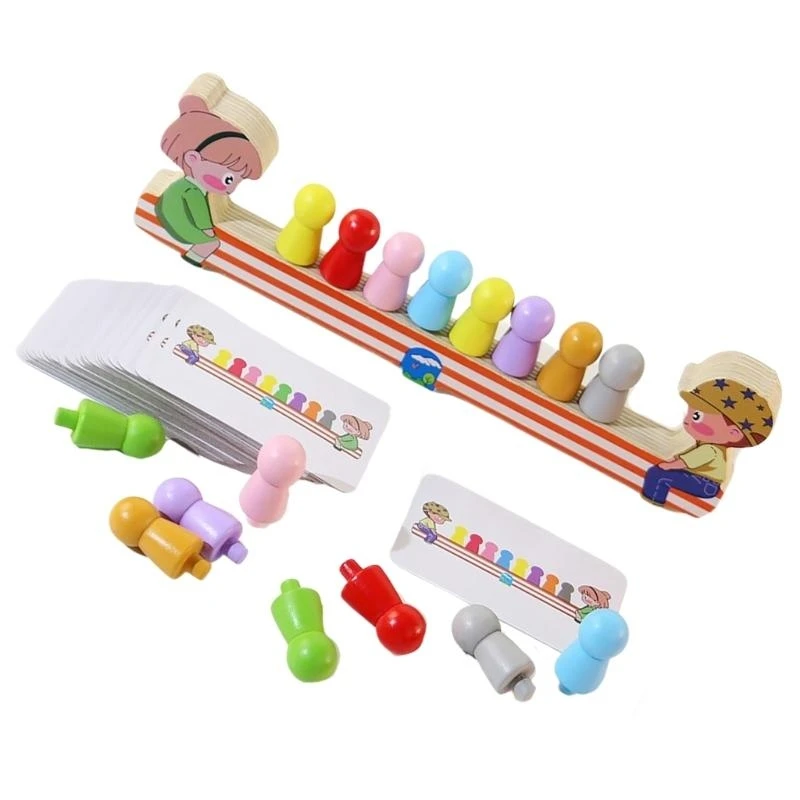 Couleur en bois correspondant à puzzle Jouet éducatif pour les enfants