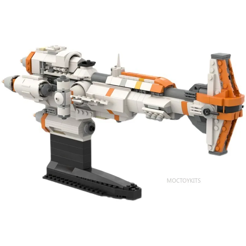 

626PCS DIY Star Batter Hammerhead Corvette (Micro Fleet Scale) Starfighter MOC Building Blocks Kit Holiday Birthday Present