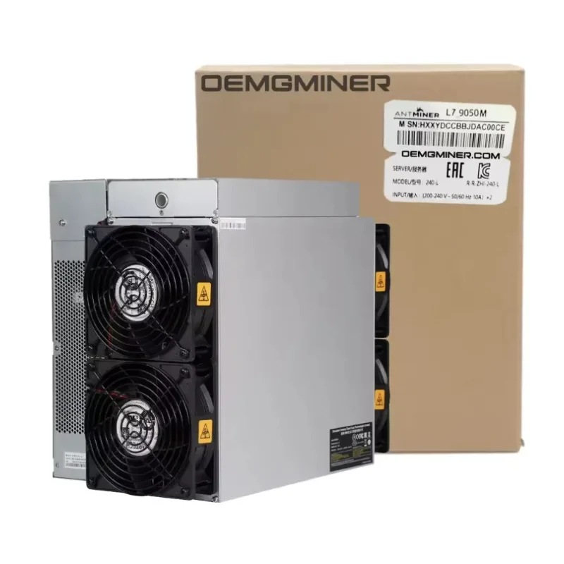 

BITMAIN-ANTMINER L7 9050M(Scrypt | LTC + DOGE + BEL), new, instant shipping in STOCK