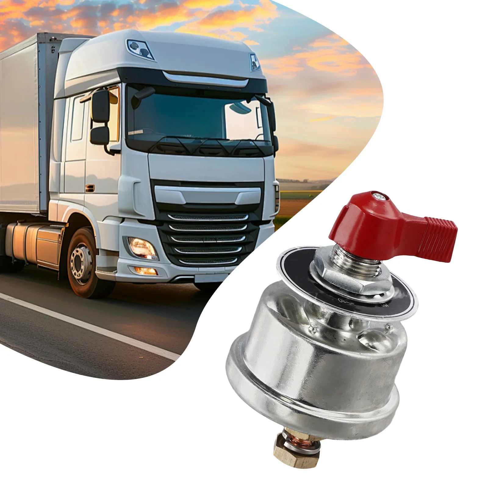 

Heavy Duty Switch Blue Car Battery Isolator Brass Terminals Easy Installation Design Marine Applications Suitable