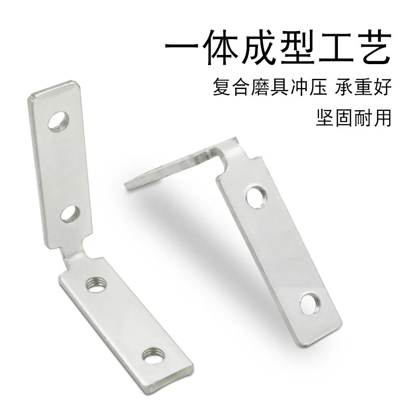 Furniture accessories Aluminum alloy door and window corner code Aluminum frame corner code Furniture corner code Handle free