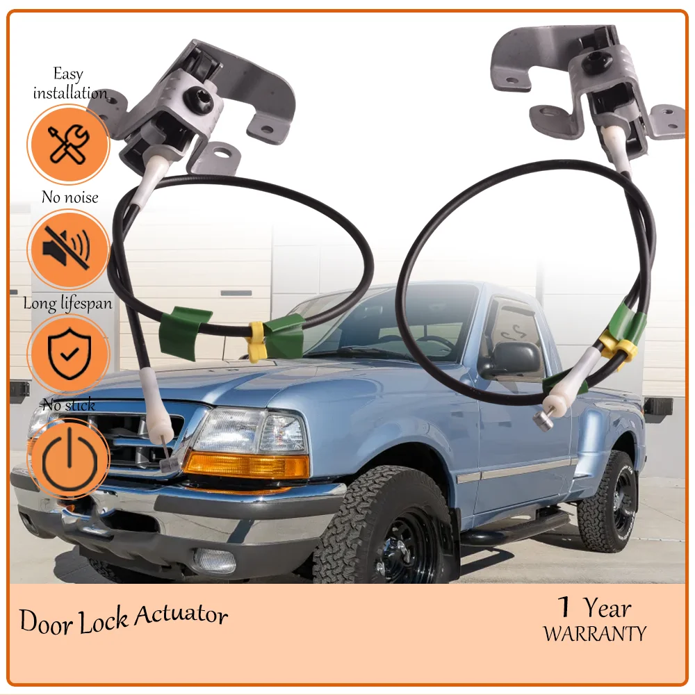 

1x & Rear Left Rear Right Passenger Side Pair Lock Latch Assembly With Ford Ranger 1998-2011 oe AL5Z-13264A27-B AL5Z-13264A26-B