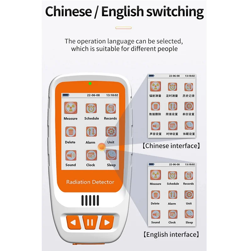 【الأدوات المنزلية】كاشف الإشعاع النووي لعداد Xy-Ray Geiger GM