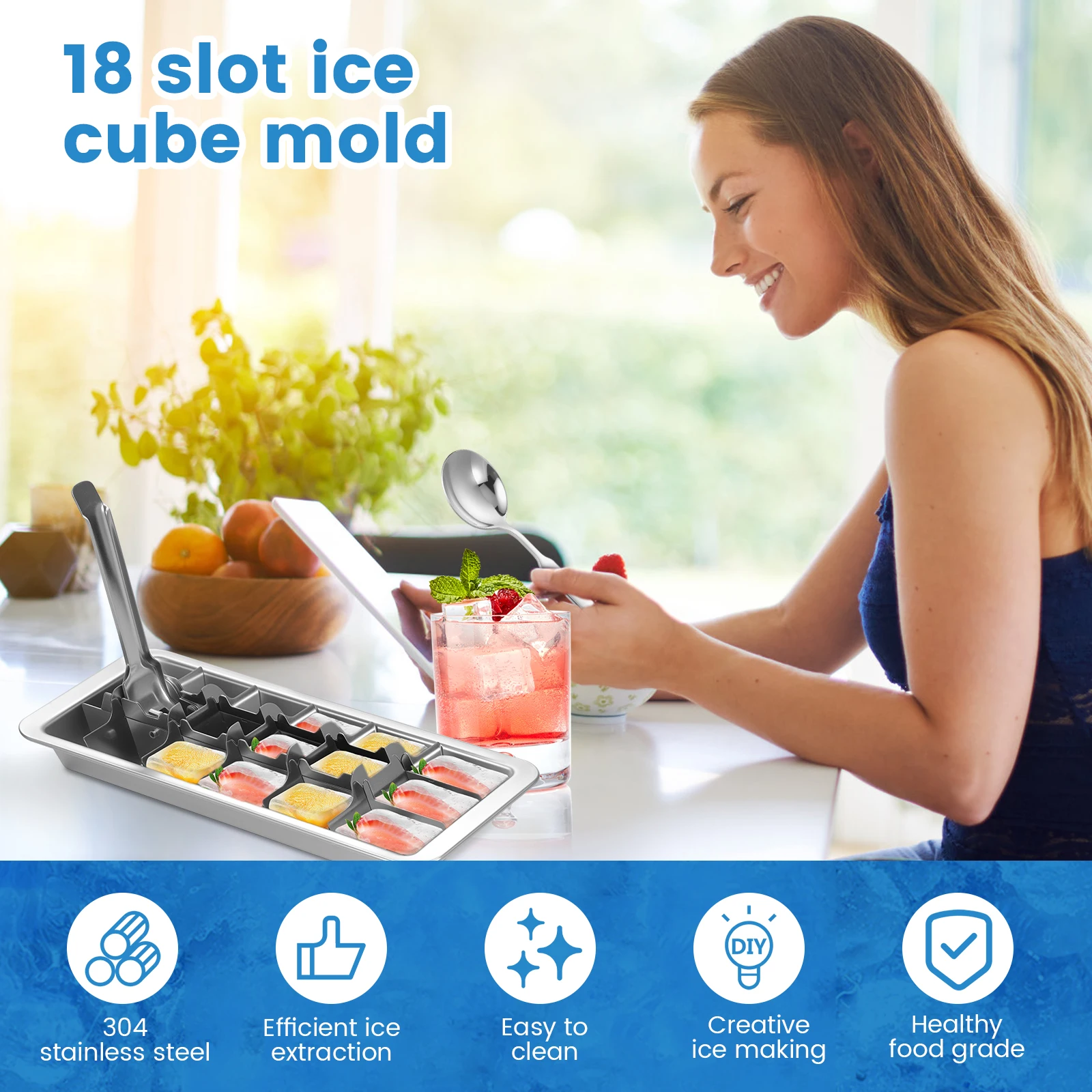 Plateau à glaçons vintage en a - Freezer Tray Baby avis et prix