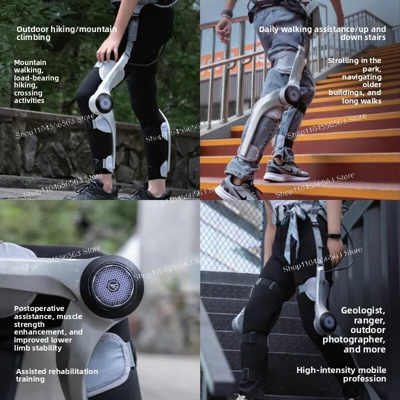 Robotic Smart Knee Exoskeleton for Enhanced Mobility, Lifting Support & Rehabilitation Training Assistive Walking Aid