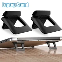 Universal Mini Laptop Stand Foldable Desktop Feet Holder for Apple MacBook PC Computer Keyboard Cooling Pad Portable Stands