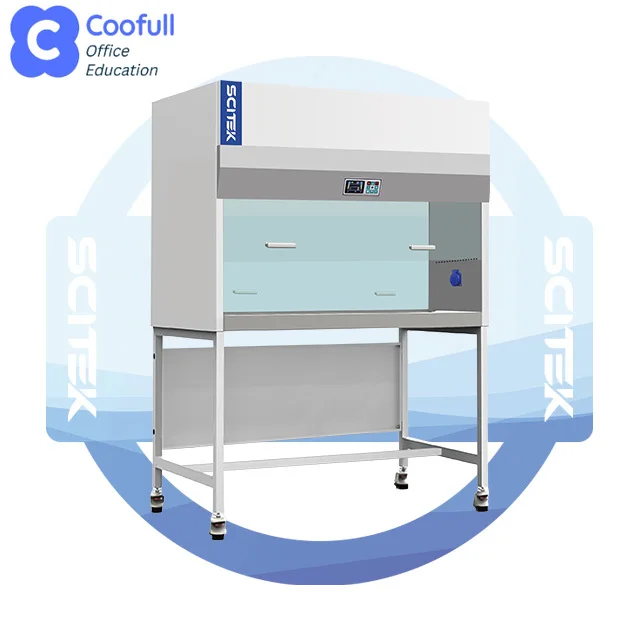 

Настольный вертикальный ламинарный бокс с высокоэффективными HEPA-фильтрами, из нержавеющей стали, с моющимися полиэстеровыми фильтрами, для больниц и школ