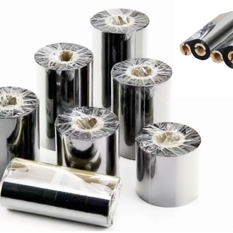 

Лента термопереносная (TTR) основа из смолы/воска (смешанная лента) 110 мм * 70 м / 300 м, принтер для этикеток со штрих-кодом зебры, настольный тип