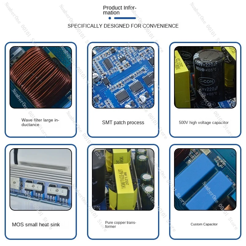 FCHAO Xingli Power 3000W inverter scheda principale accumulo di energia DC-AC modulo 12 v24v a 220V