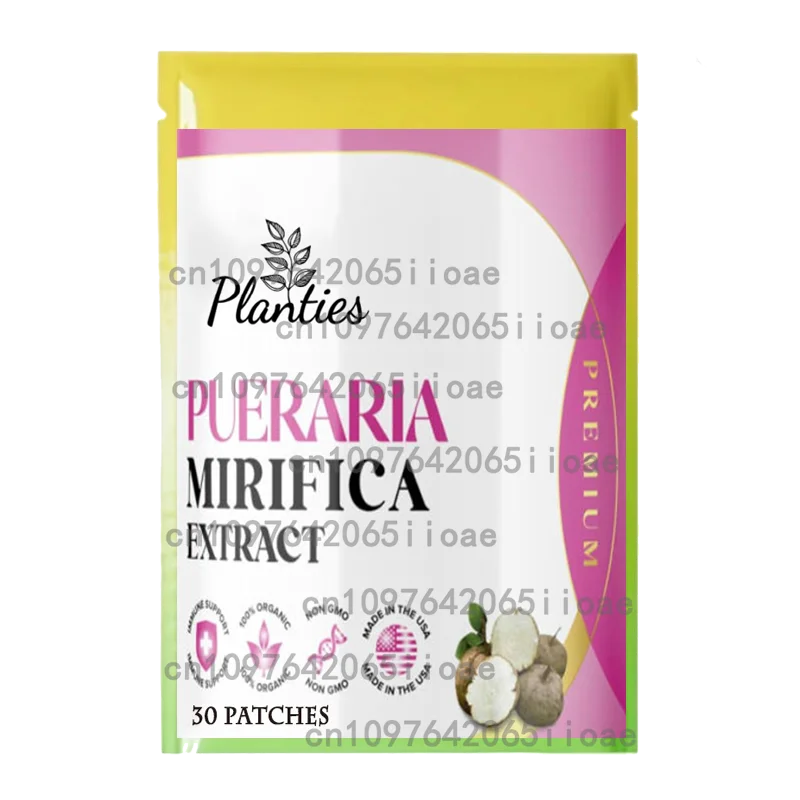

30 Patches Pure Pueraria Mirifica Extract Complex Transdermal Patches Bigger Breast & Buttocks and Hips Enlargement