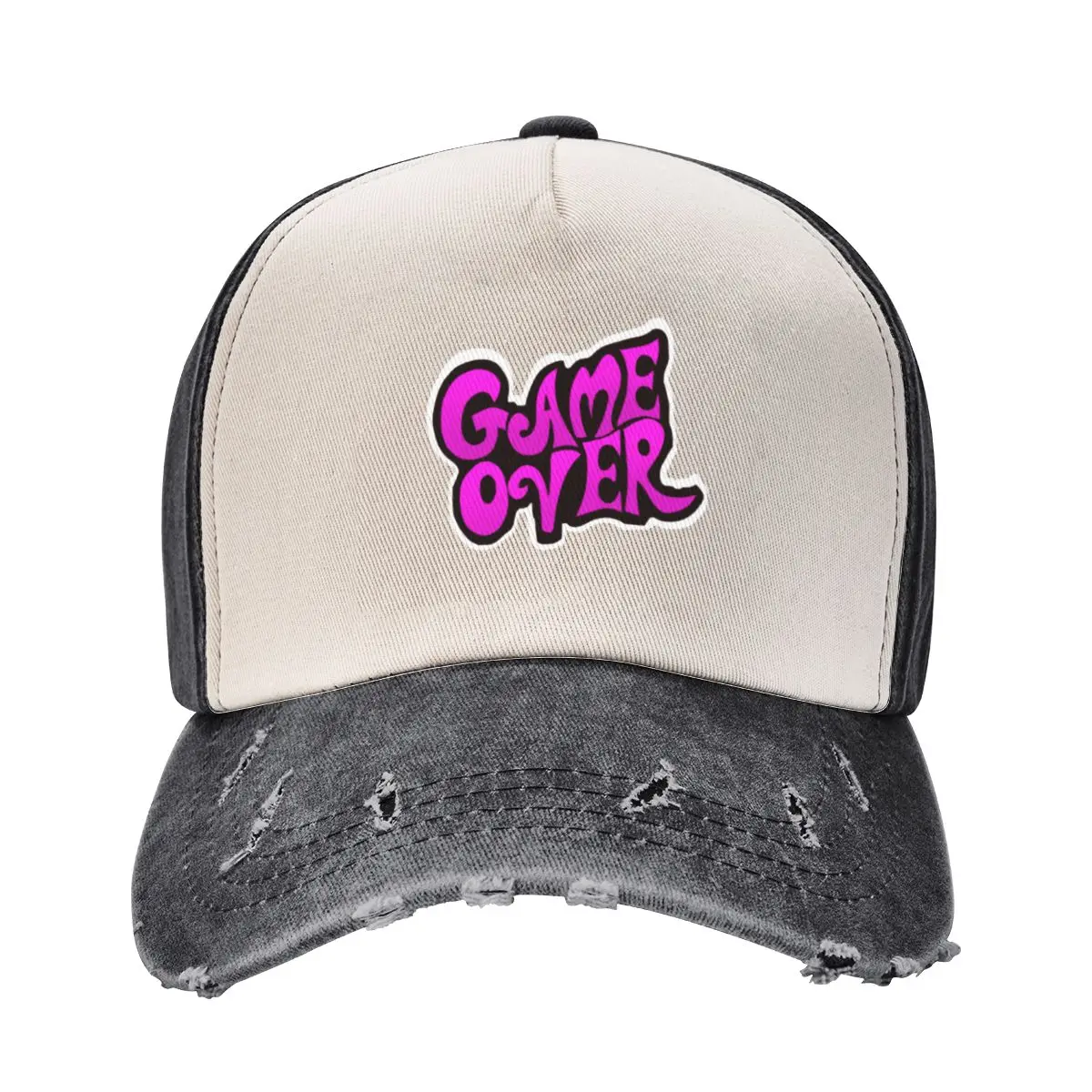 Jimmy T. Game Over Baseball Cap dad hat Military Cap Man Golf Women Men's