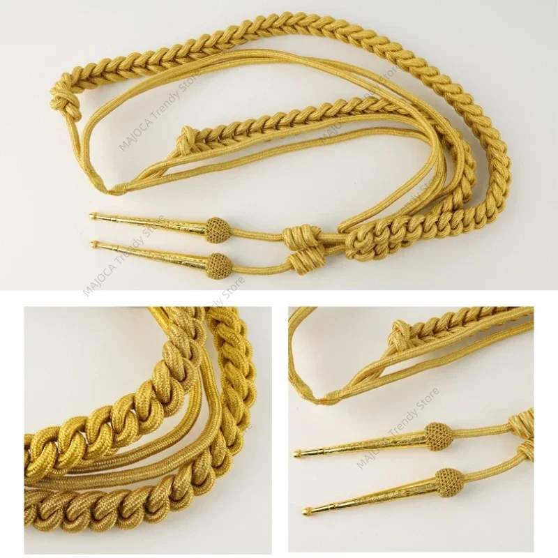 Aiguillette Aiguille General Ribbon Guard of Honor Cord Security Guard Aglet Accessories WWII WW2 German Aguillette Aiglet