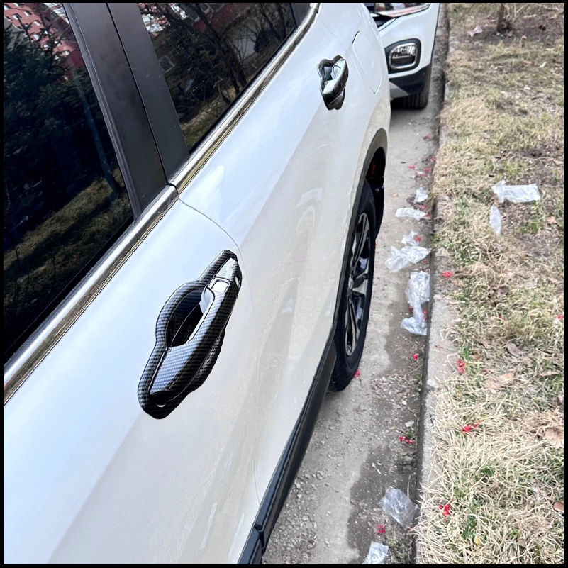 

For Honda CR-V 2017-2018 Door Handle Bowl Cup Cover Cap Sticker Trim Decorative Car Styling Auto Parts Accessories