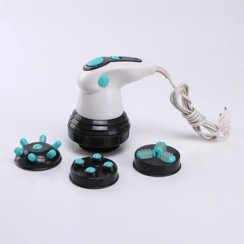 4 in 1 Anti Cellulite Massager Electric Body Innovation Slimming Massager Roller Handheld Infrared Arm Leg Hip Belly Fat Remover