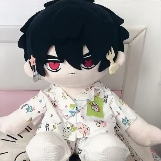 

40cm Handsome Animal Monster Kawaii Cosplay Cotton Doll Body Change Clothes Sitting Position Figures Soft Plushies Toy Gift