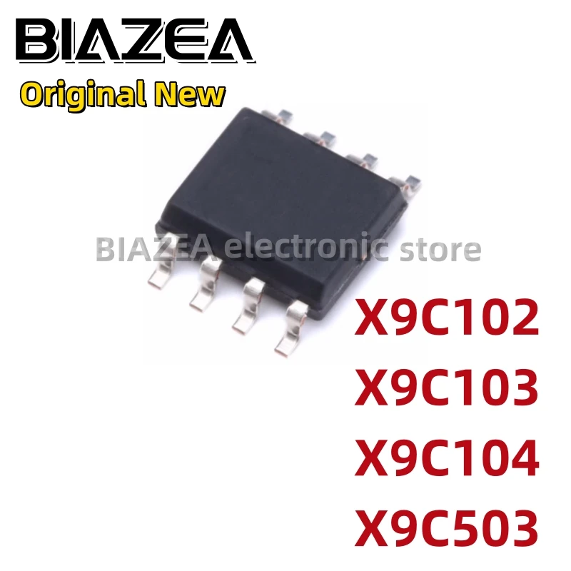 5piece X9C102 X9C103 X9C104 X9C503 SZI SIZ SOP8 Chipset