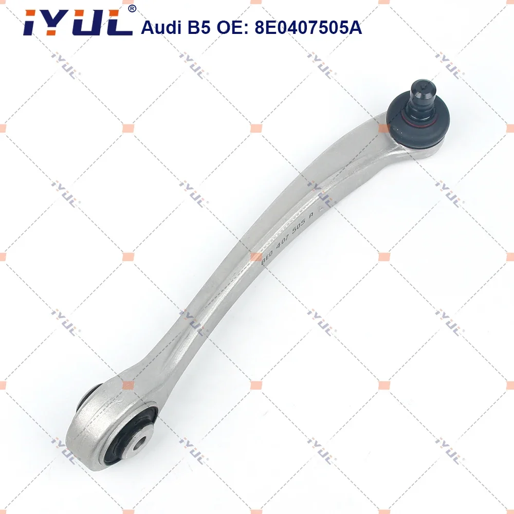 IYUL A Pair Front Upper Control Arm Straight For Audi A4 8D2 B5 8D5 4B A6 C5 A8 4D2 4D8 VW Volkswagen PASSAT SKODA SUPERB SEAT