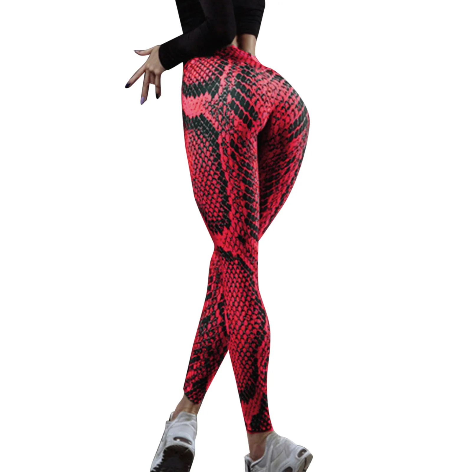 Workout Fashion Women\'s Fitness Sports Yoga Printed Pants Athletic Leggings Running Yoga Pants Dress Yoga Pants 레깅스