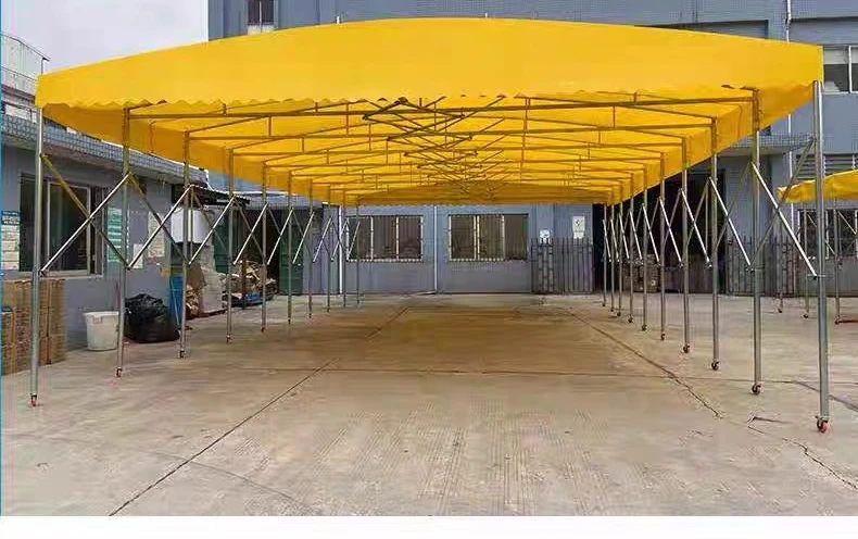 

Neu наружное затенение мобильный двухтактный навес непромокаемый телескопический барбекю ночной рынок парковочная палатка мобильный складской навес