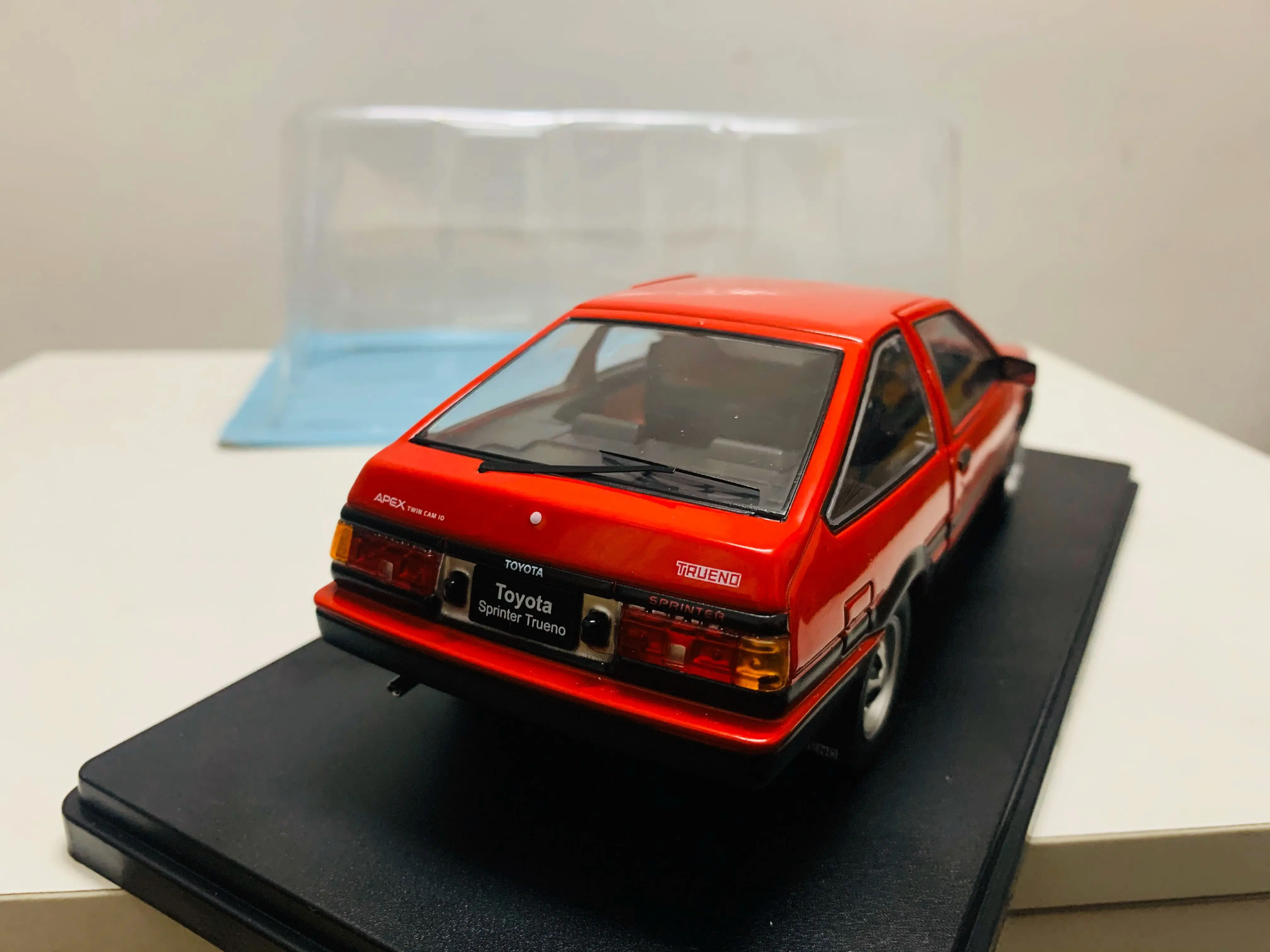 1:24 Scale Die-Cast Model Car Sprinter Trueno 1983 Red 2 Door Open New in Box