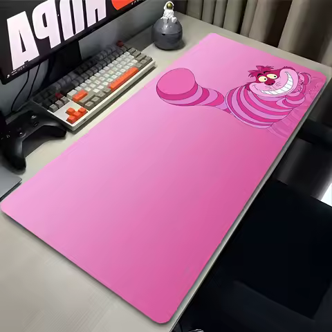 Marvel Cheshire Cat Alice In Wonderland Mouse Pad Gaming Mousepad Laptop Office Desk Accessories Computer Gaming Keyboard Mat