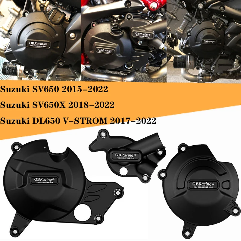 

For Suzuki DL650 V-strom 2017-2022 Secondary Engine Cover Protection Kit for GBRaing