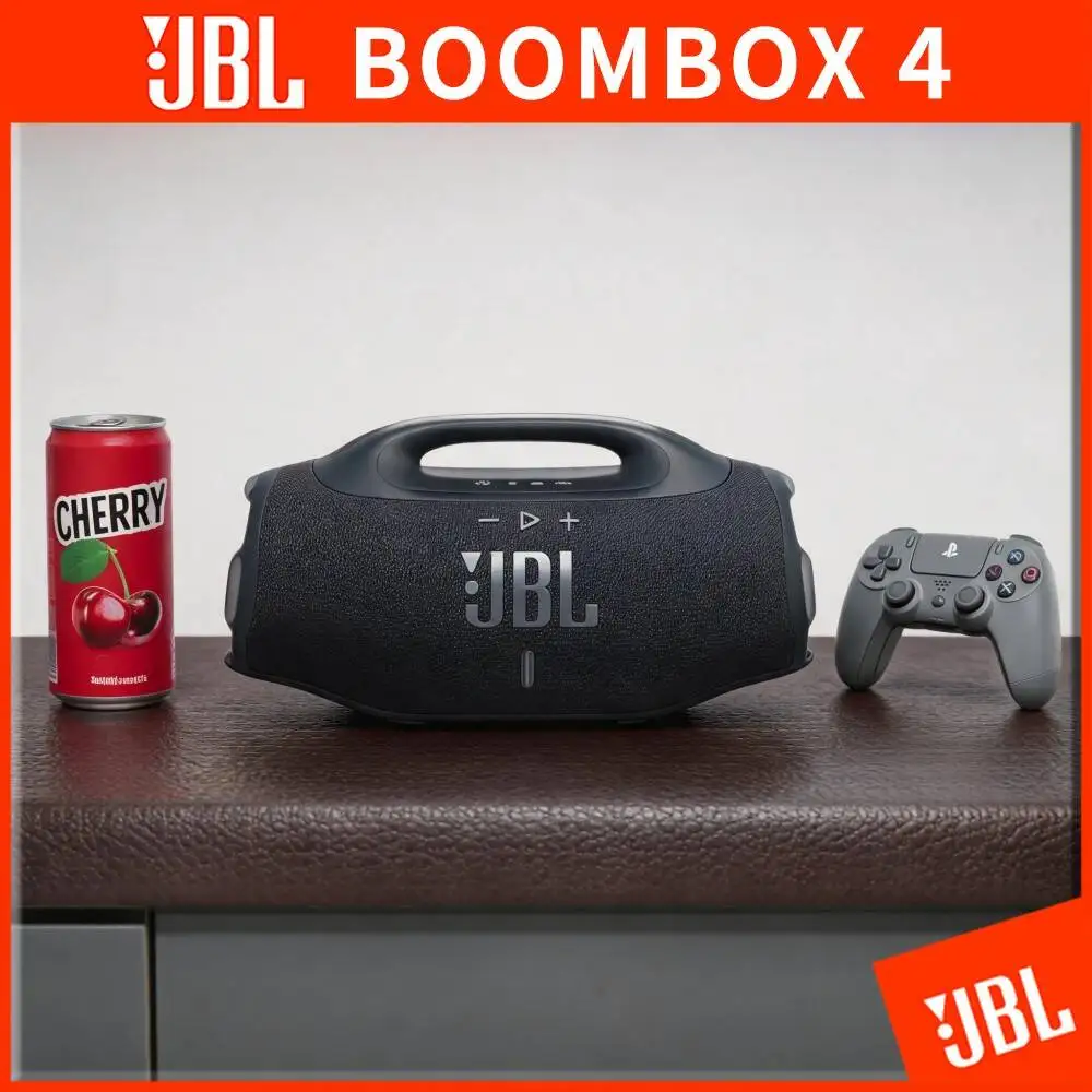 JBL Boombox 4 Large Portable Bluetooth Speaker Auracast Function IP68 Waterproof 34H Playback For Beach Camping Pool Party