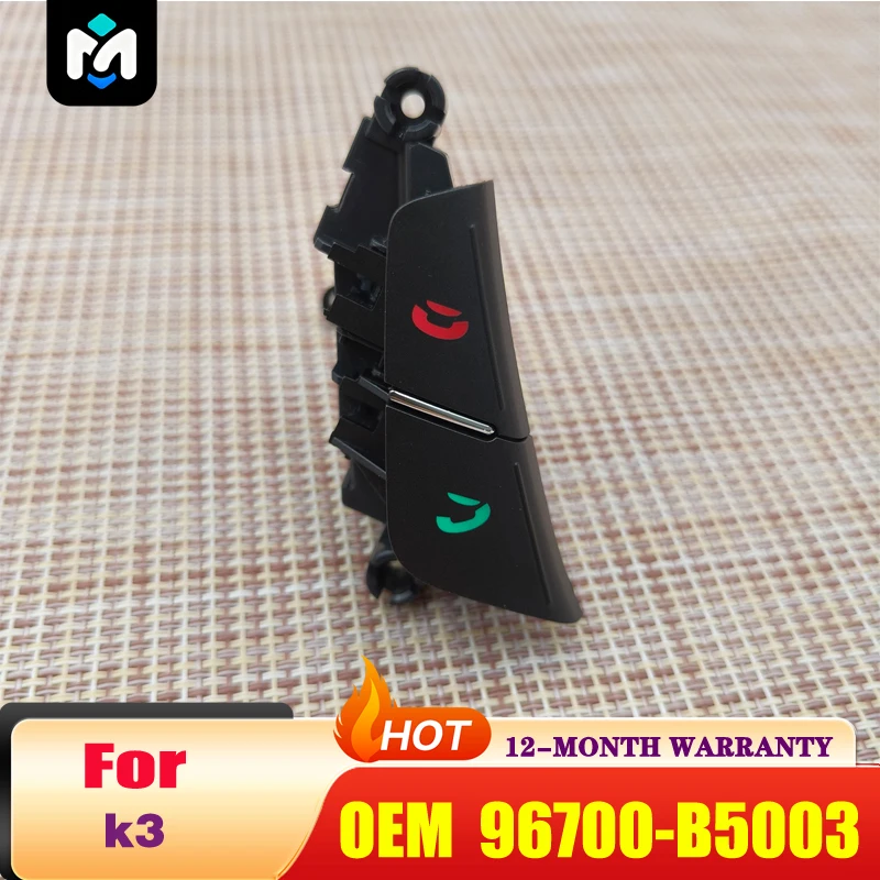 Steering Wheel Modification Button 96700-B5003 for KI-A Cerato K3 Ceed JD Rio 3 Call And Text Buttons Automotive Parts