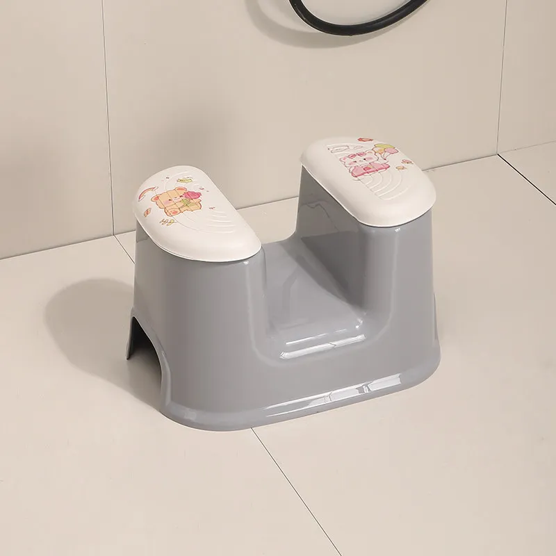 U‑Shaped Bathroom Shower Stool Women Elderly Non‑Slip Plastic Bath Seat Bath Chair Private Part Cleaning Home Toilet Accessory