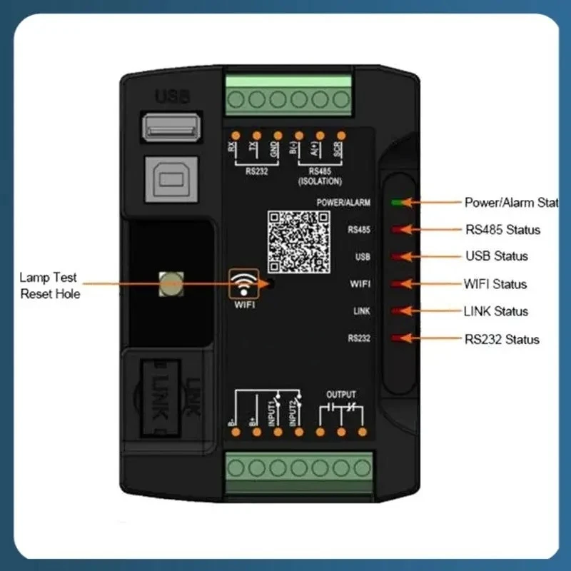 Y22A-CMM366A-WIFI Wireless Network Communication Protocol Switch Module Achieve Genset (With SCI) Connect To Internet