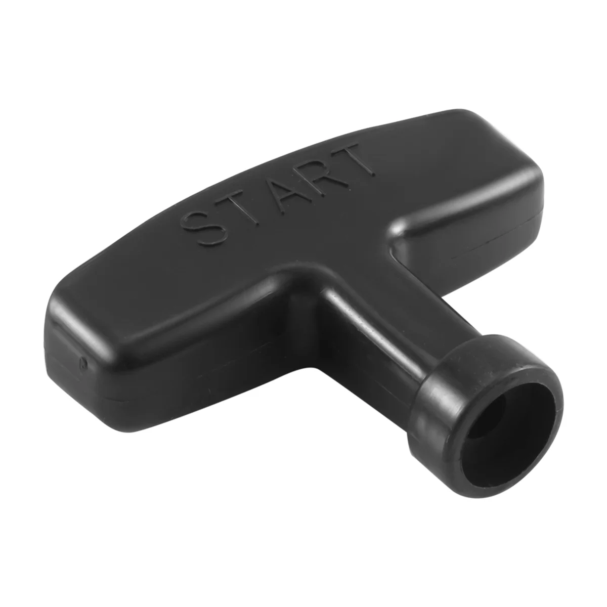 Activity Replacement Recoil Starter Pull Handle Grip Black for Motor