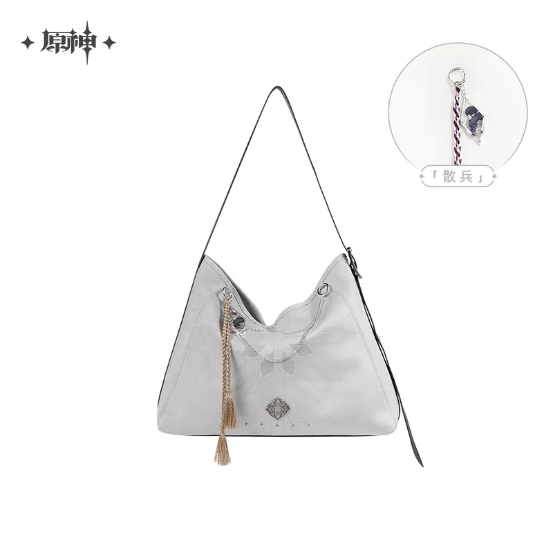 [Official] Harbinger Bag Game Genshin Impact Frost Trace Flame Series Fatui Arlecchino Wanderer Crossbody Handbag Cosplay Gifts