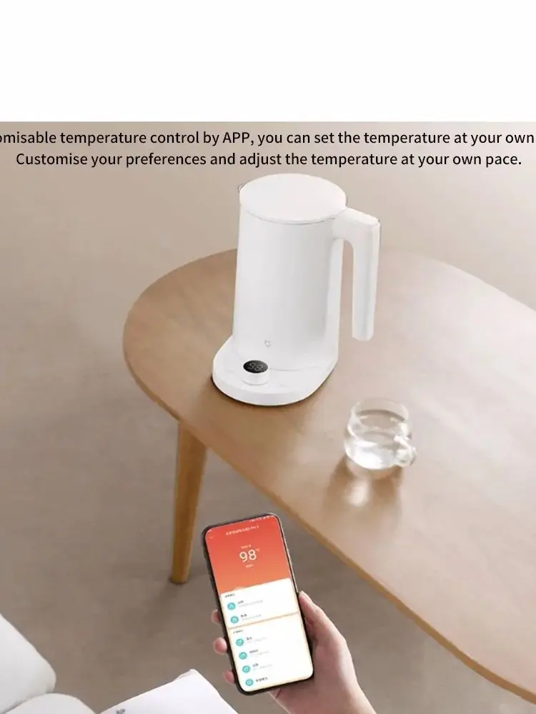 NEUER MIJIA Smart Kettle 2 Pro Elektrischer Wasserkocher Küchengeräte LED-Anzeige 24H Intelligente Temperaturkonstanz Samowar