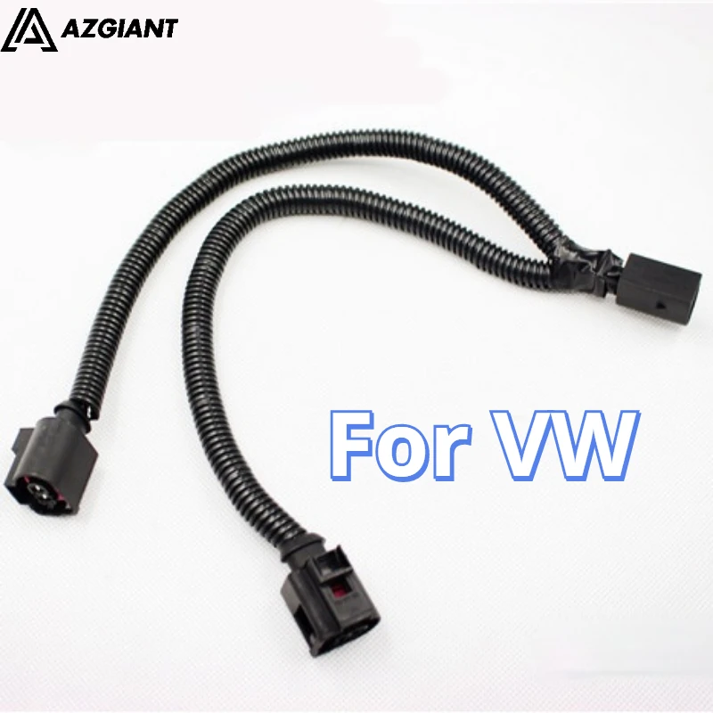 

For VW POLO Golf 6 Jette Bora High Low Tone Horn Cable Snail Adapter Plug One To Two Harness Cable