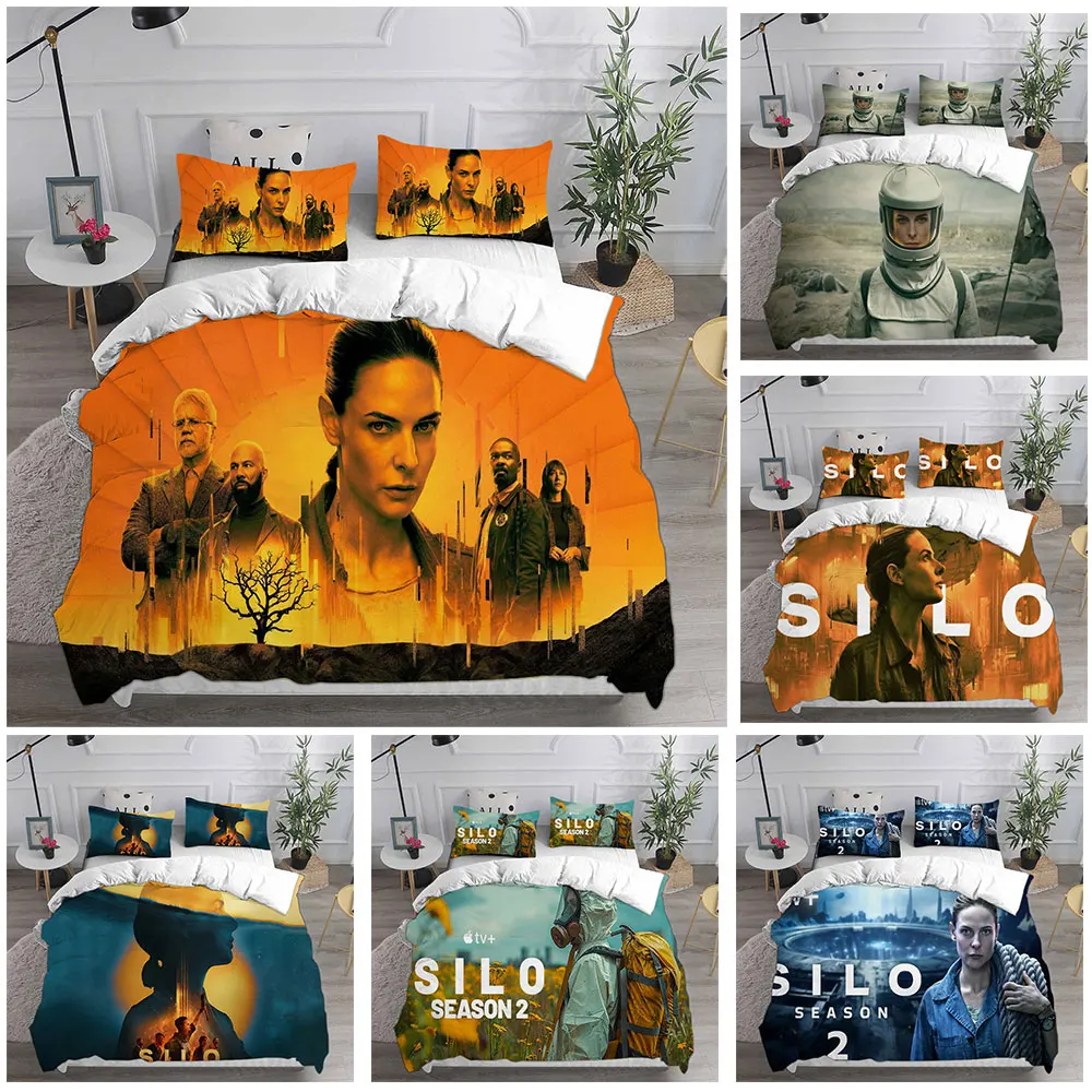 

Silo Season Bedding Sets Bed Cover Comforter Duvet Cover Pillow Case 2-3 Pieces Sets Kids Adult Bedroom Decoration