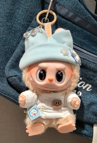 

Only The Clothes Suitable For 10/17cm Cotton Dolls Vinyl Doll Hat Hoodie Sweater Set Doll Accessories Change Outfits Souvenir