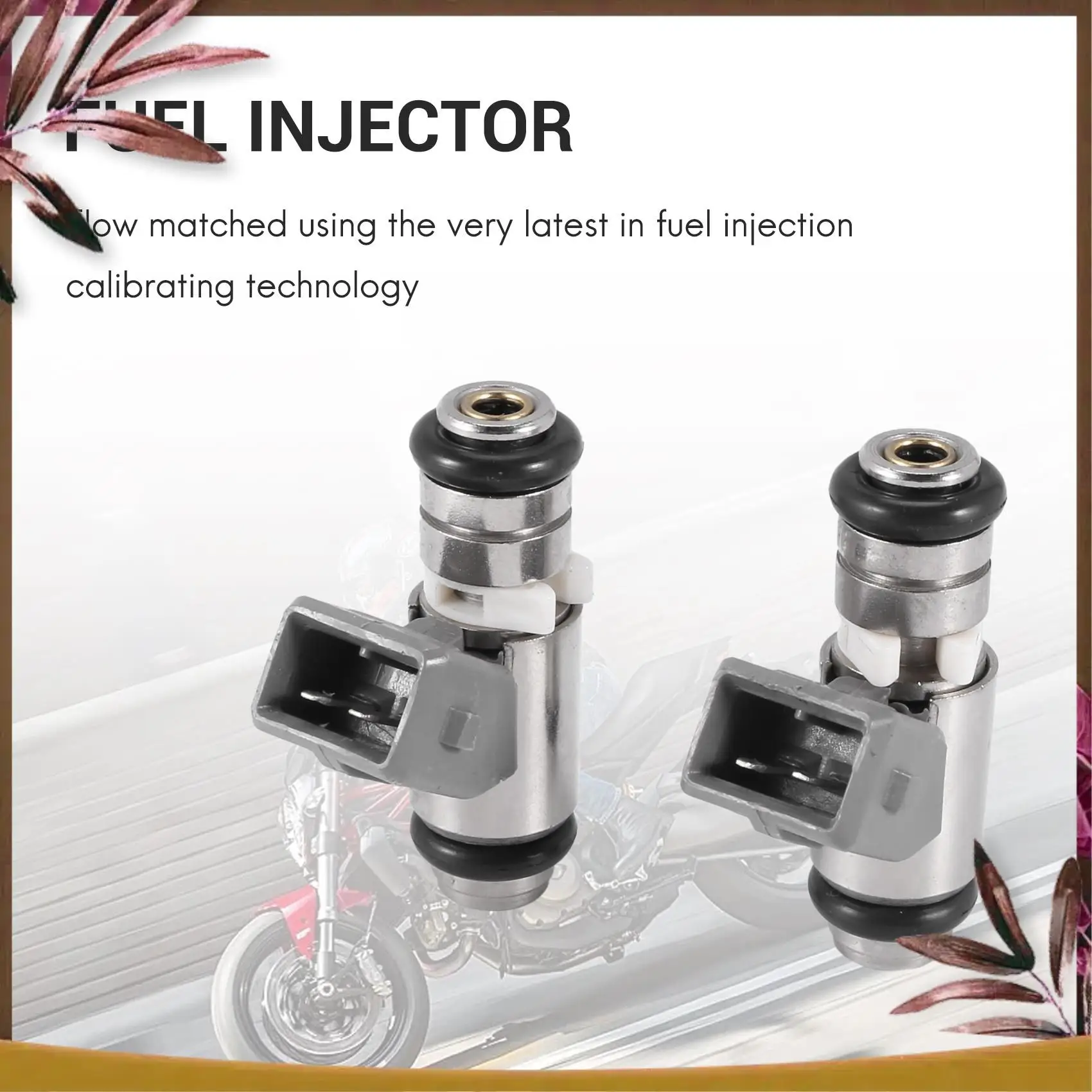 

AB59-2PC/Lot Fuel Injector For Ducati Monster 696 SS 800 M620 IWP-162 IWP162