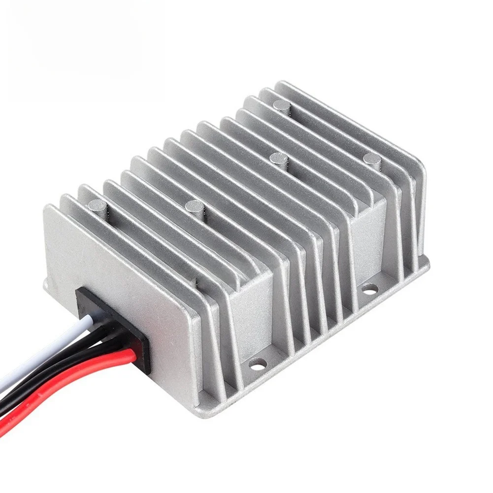 High Efficiency 98.2 Pct 9V-40V to 24V 15A DC-DC Converter Step Up Step Down Regulator IP67 Dustproof Waterproof