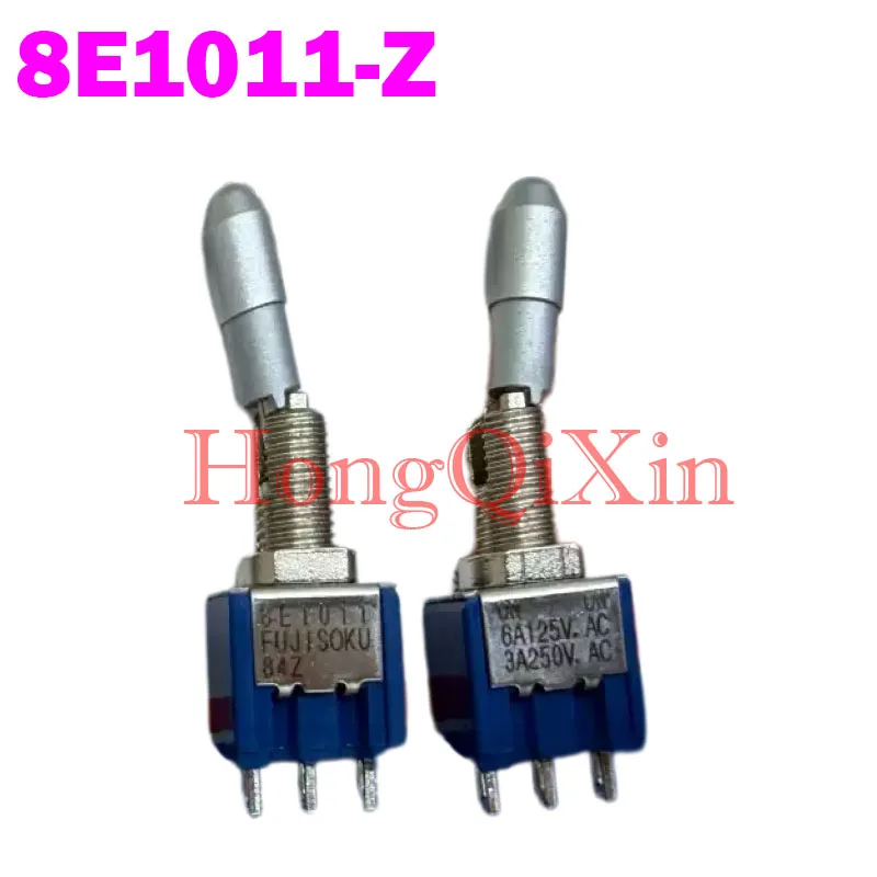 1 PCS/LOT Japan 8E1011-Z Toggle Switch, 3-Pin, 2-Position, with Locking, Anti-Collision Safety Lever