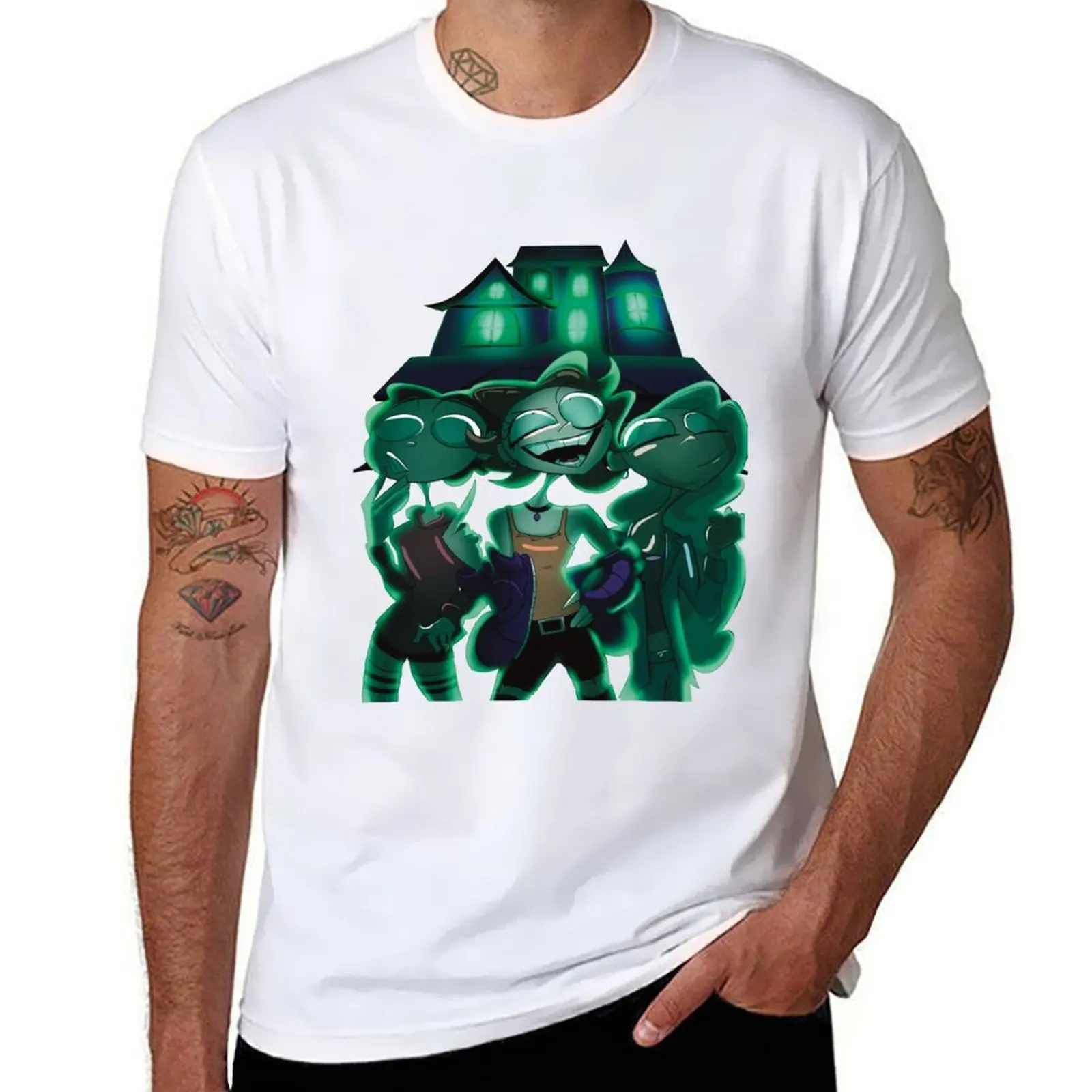

It's Haunted! T-Shirt graphic t shirts for man t shirts for man slim fit T-Shirt