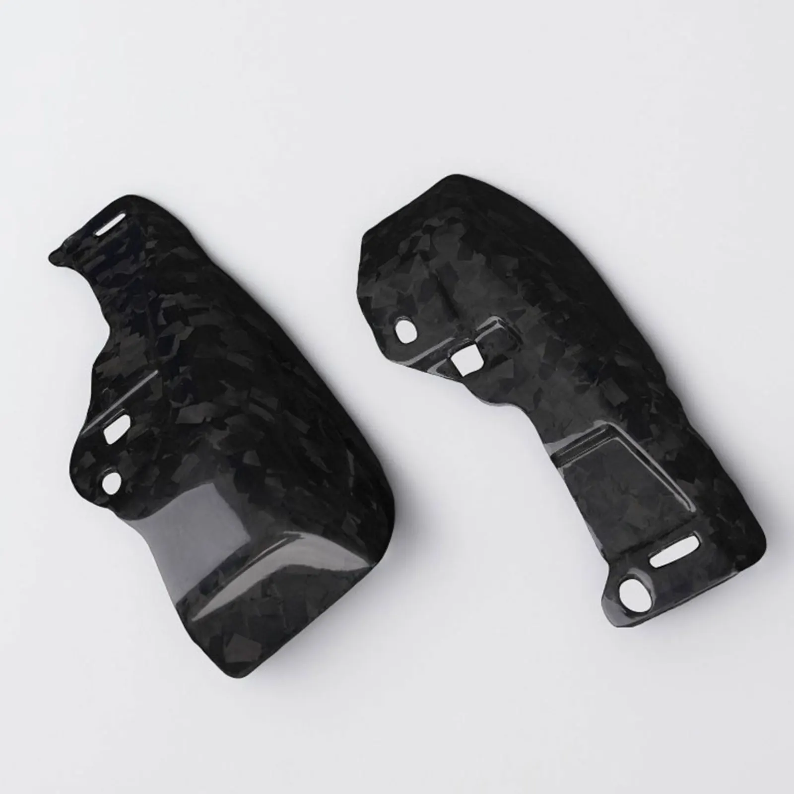 2023-2024 for Haravion Road Glide Street Glide Foraged Glossy Engine Heat Shield 3K Twill Carbon Fiber Motorcycle Fenders